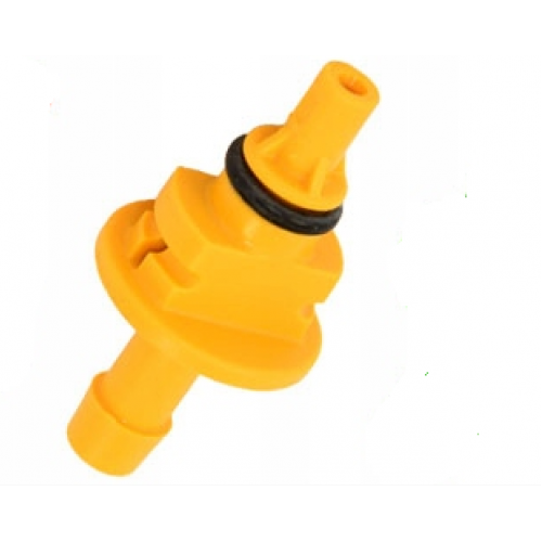 Штуцер AEB для полимерных форсунок Ø1.8 mm (желтый)